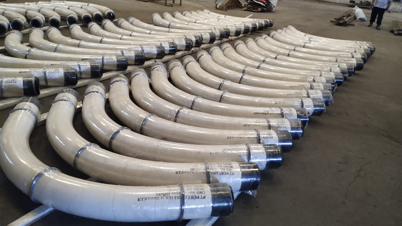 Coated Hot Induction Bend